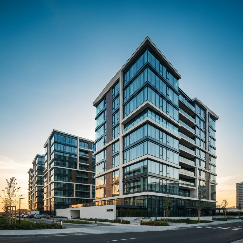 Modern real estate property